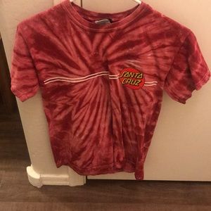 Tie die Santa Cruz tee-shirt
